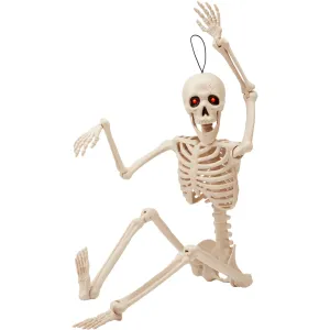 Playful Party 24in Halloween Skeleton Full Body Human Plastic Bones