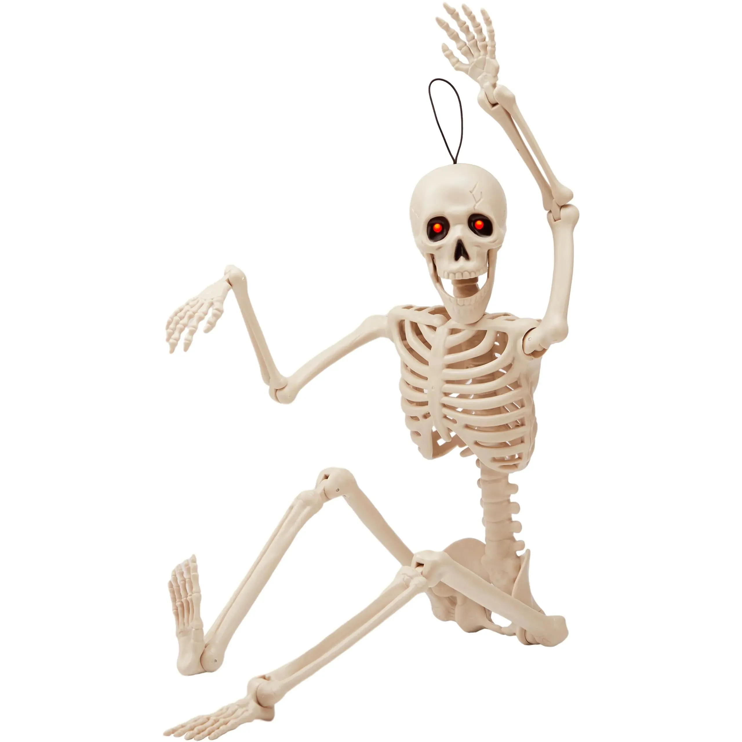 Playful Party 24in Halloween Skeleton Full Body Human Plastic Bones