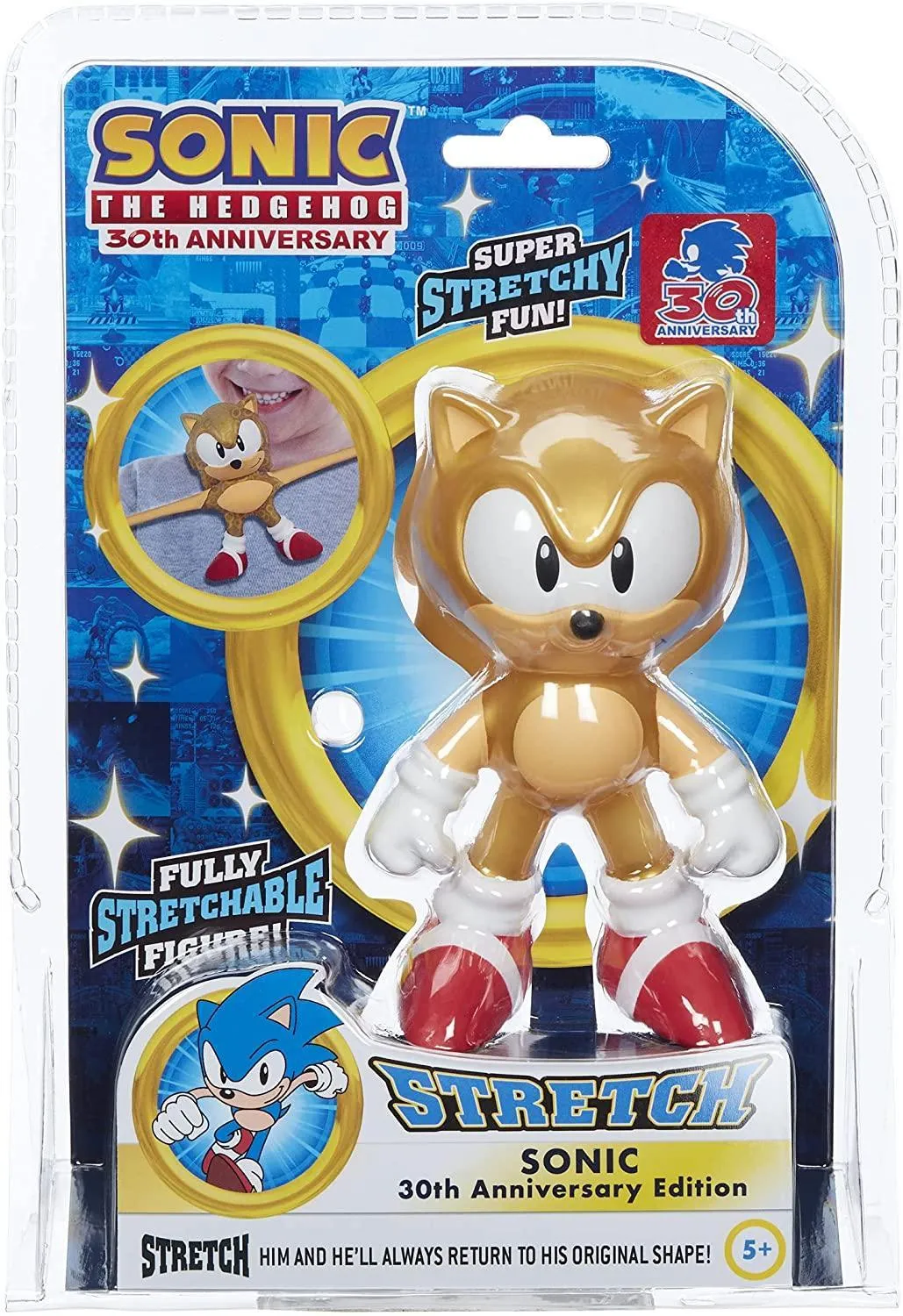 30th Anniversary Mini Stretch Sonic Creature Replica Art Figure