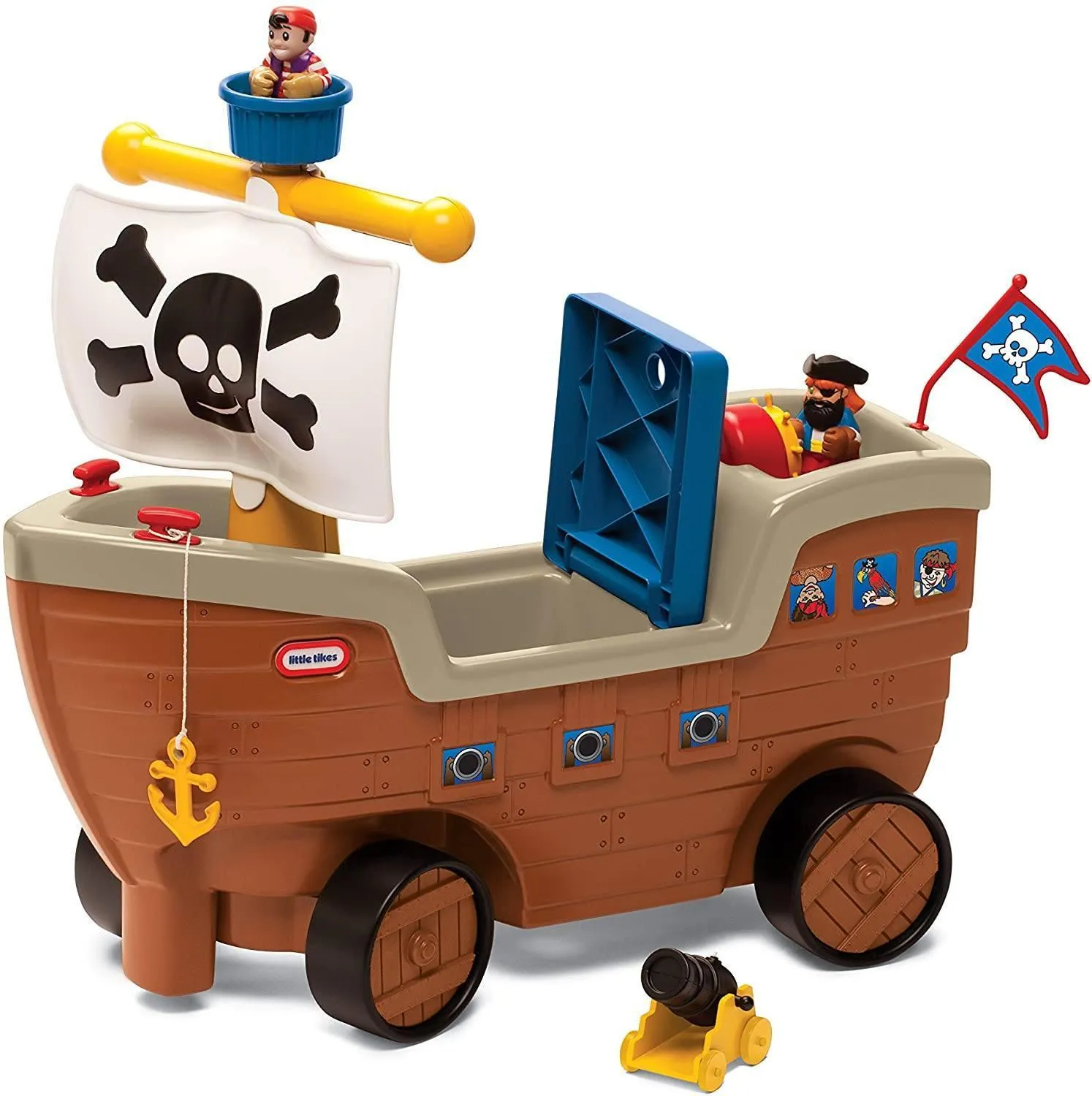 PVC Replica Gaming Figure Little Tikes 622113M Pirate Ship