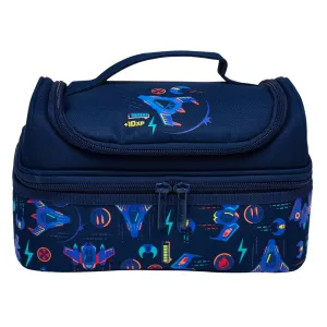 SMIGGLE Vibin' Double Decker Lunchbox - Navy Cultural symbol