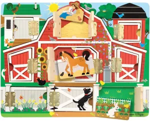 Melissa & Doug 14592 Hide & Seek Farm Samurai Figure Vintage Figure