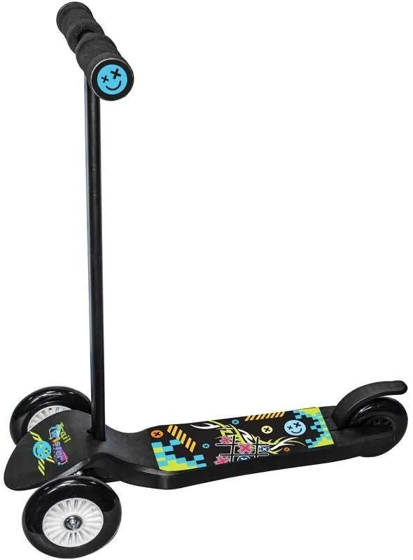 Premium Figure Ozbozz Trail Twist Junior Boys Scooter - Black