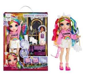Rainbow High Rainbow Creative Crystal 28cm Fashion Doll - Amaya Fireplace Mantel