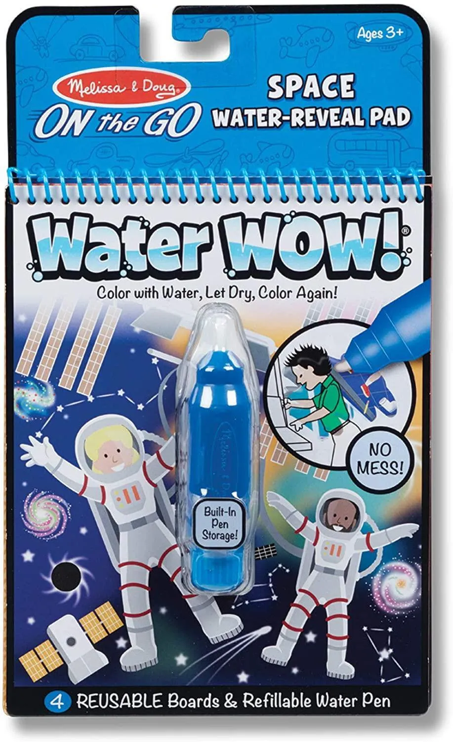 Melissa & Doug 40178 Water WOW Space Activity Pad Small Space