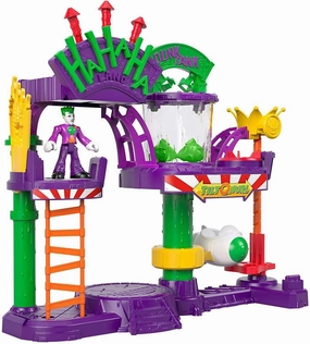 Imaginext DC Super Friends The Joker Laff Factory Playset Augmented reality
