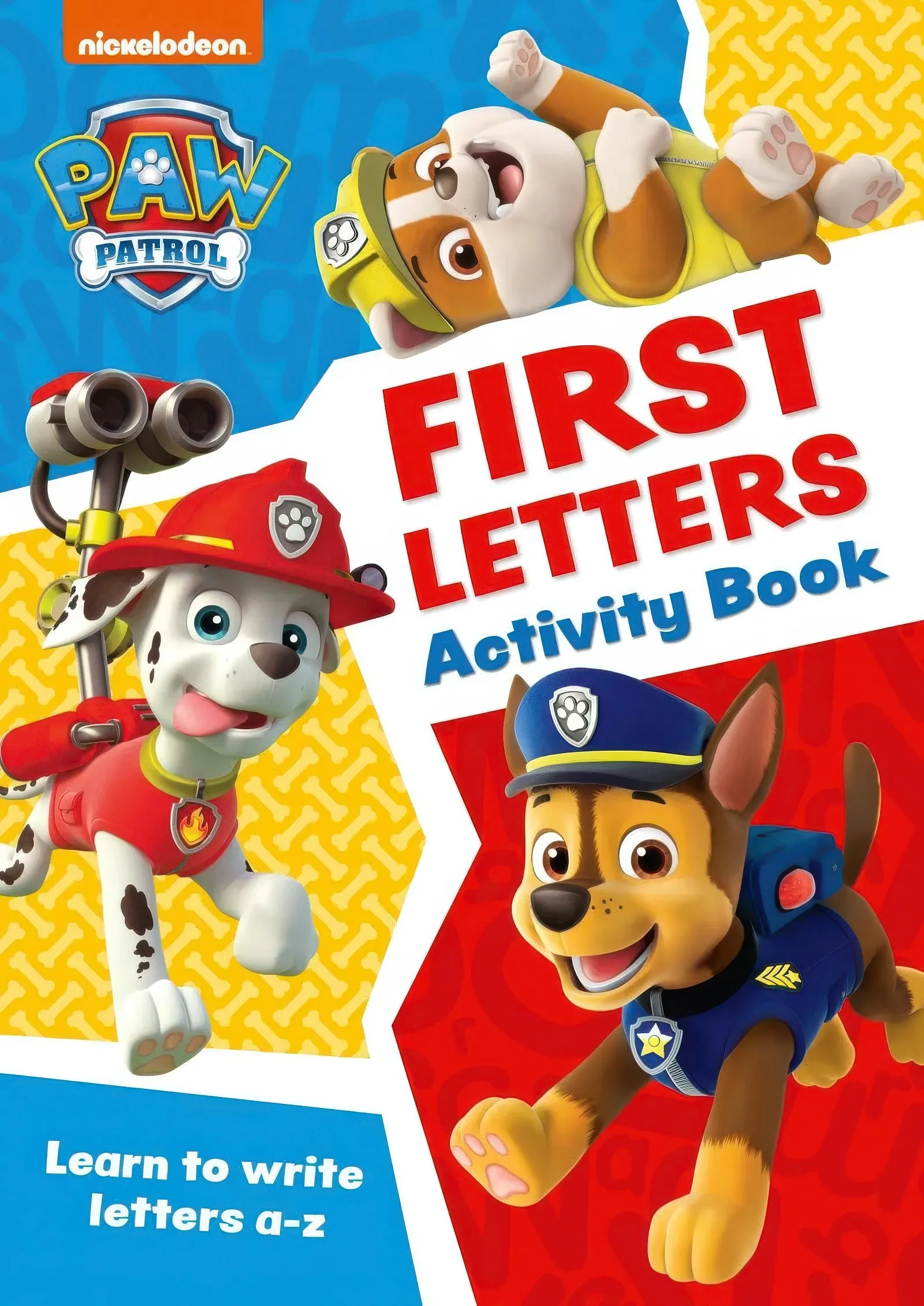 Character Toy PAW Patrol First Letters Activity Book