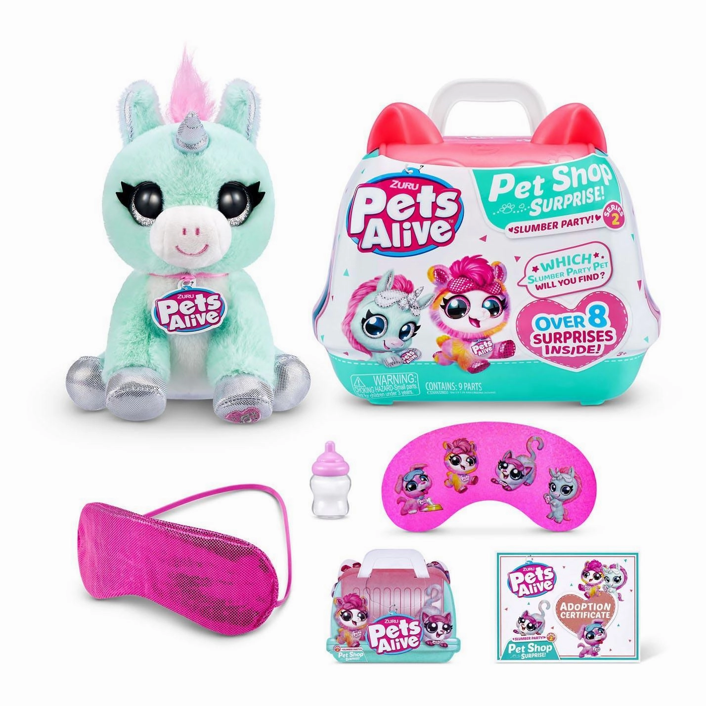 ZURU Pets Alive Pet Shop Surprise Slumber Party Dragon Statue Timeless Treasure