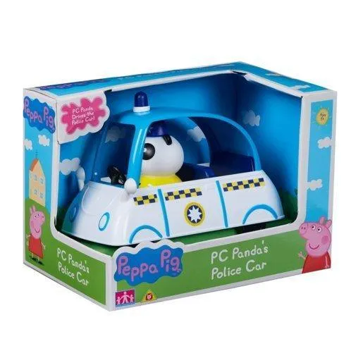 Peppa Pig PC Pandas Police Car Car Model Brand Collaboration