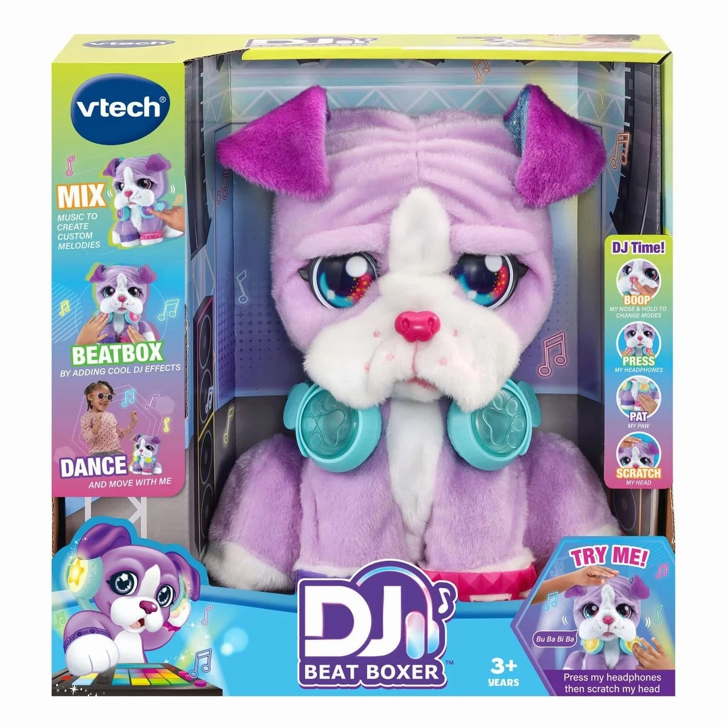 VTech DJ Beat Boxer Battle Statue Rare Find