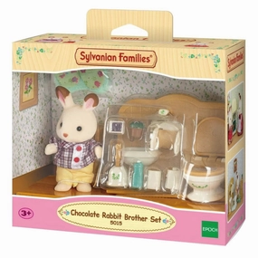 Sylvanian Families Chocolate Rabbit Brother Set Cross Culture