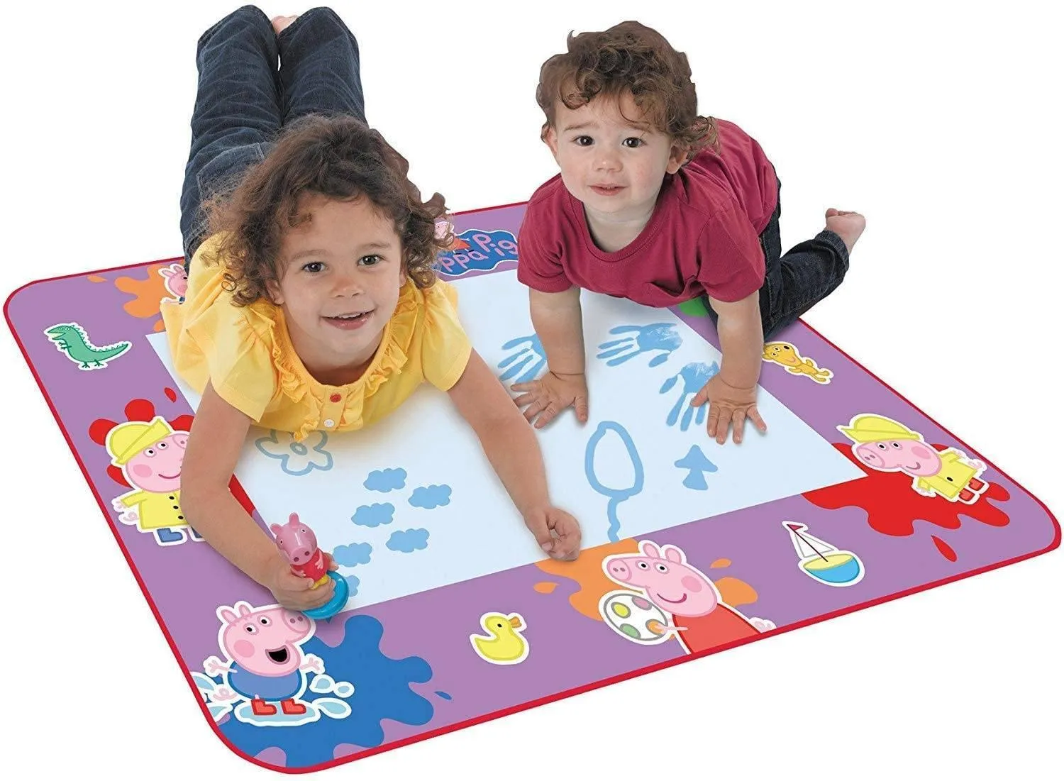 Aquadoodle Peppa Pig Water Doodle Mat Toy Museum Buildable Figure