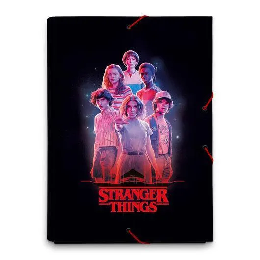 Stranger Things Premium Flap Folder Studio Ghibli Fairy tale