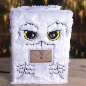 Harry Potter Hedwig A5 Plush Notebook Arctic Animal