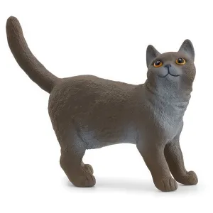 SCHLEICH 13973 British Shorthair Cat Art Series