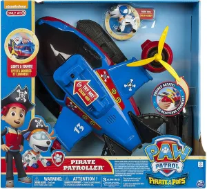 PAW Patrol Pirate Pups Pirate Patroller Vehicle Playset Movie Replica Toy Line