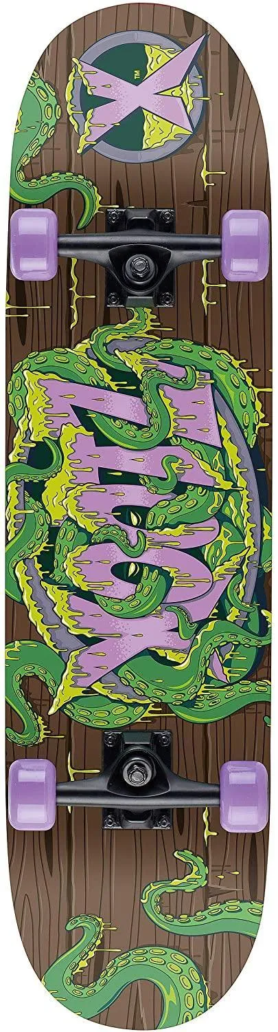 XOOTZ TY5760 Double Kick Double Kick, 31-Inch, Trick Skateboard Storytelling Prop