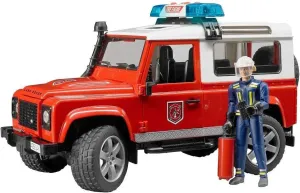 Bruder Land Rover Defender Station Wagon Fire Department Future Antique