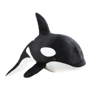 Melissa & Doug Orca Giant Stuffed Animal Art Exhibit stress relief