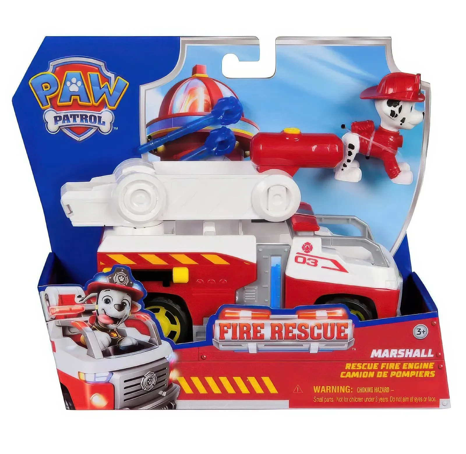 Therapeutic Hobby PAW Patrol Rescue Fire Engine - Marshall