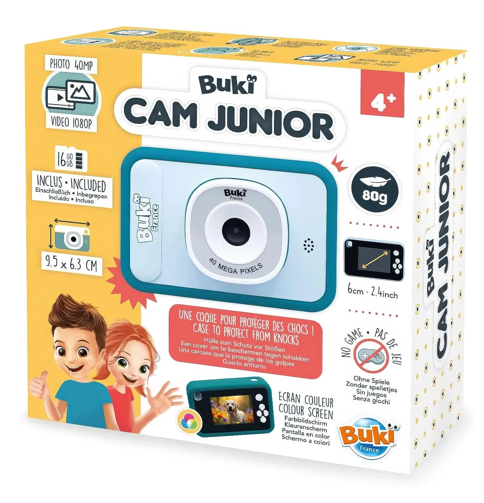 Buki Cam Junior Kids Camera Car Model Vintage Theme