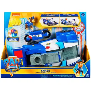 PAW Patrol Chase??s 2-in-1 Transforming Movie City Cruiser Vinyl Replica