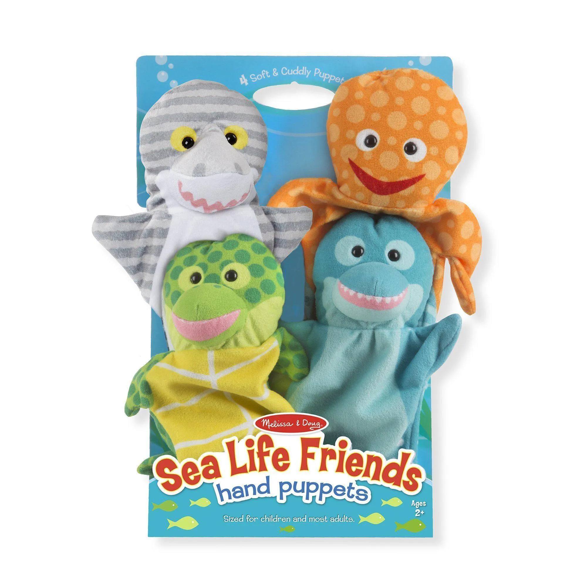 Worldwide Delivery Melissa & Doug 19117 Sea Life Friends Hand Puppets
