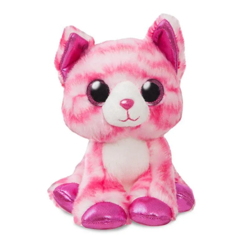 Evergreen Product Inclusive Toy AURORA Crystal Pink Cat Plush 17cm