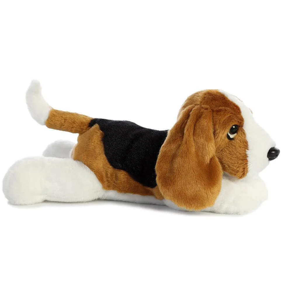 Super Deformed Battle Model AURORA Flopsies Basset Hound 12-inch Plush