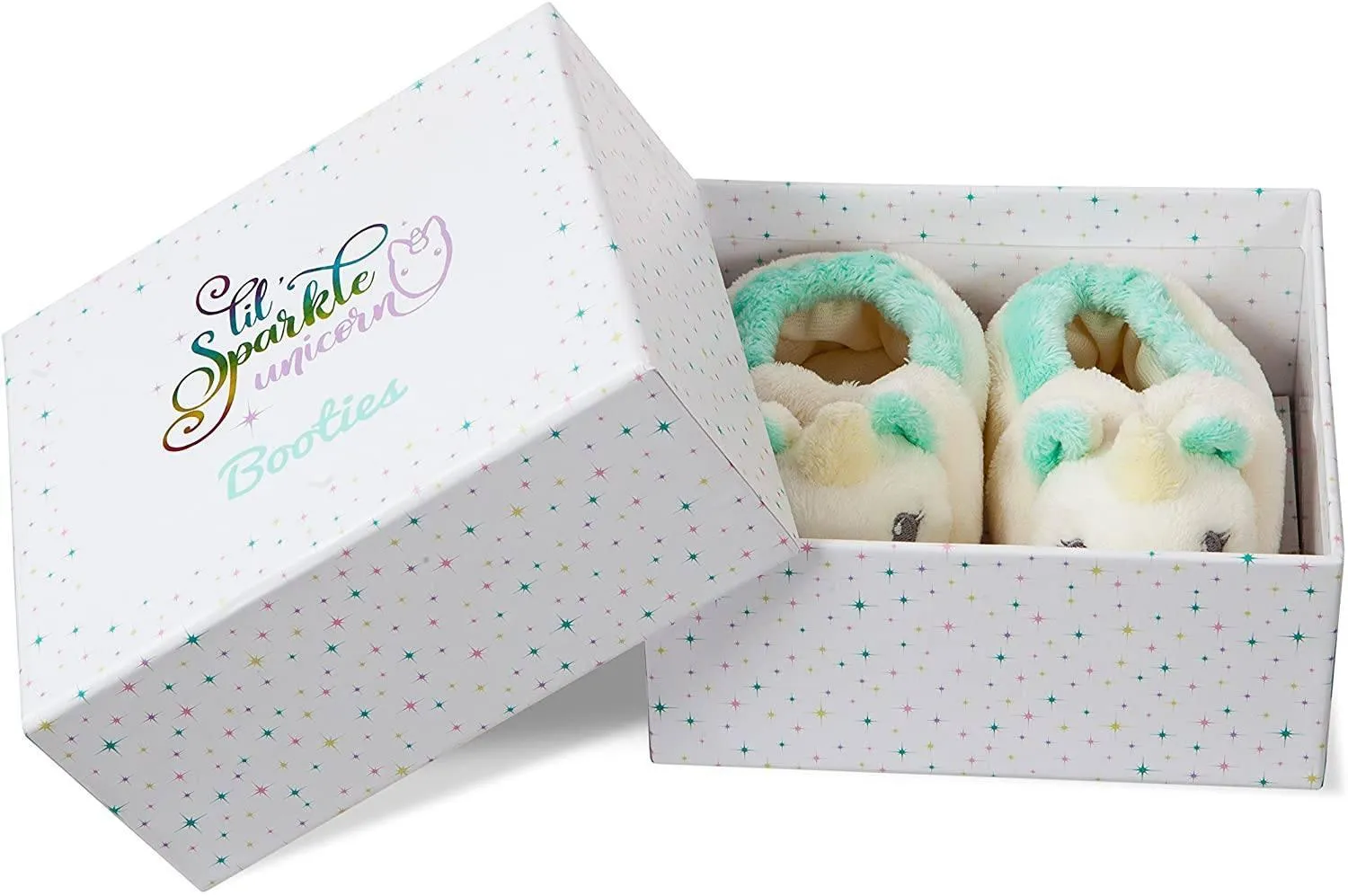 AURORA Lil` Sparkle Unicorn Booties Travel Souvenir Library Decor