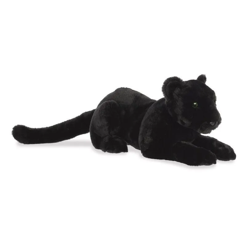 NFC Feature Desktop Hero AURORA Luxe Boutique Raven Panther 51cm Soft Toy