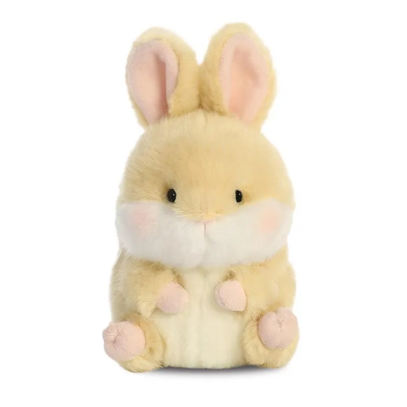 AURORA Rolly Pets Lively Beige Bunny 12cm Contemporary Home