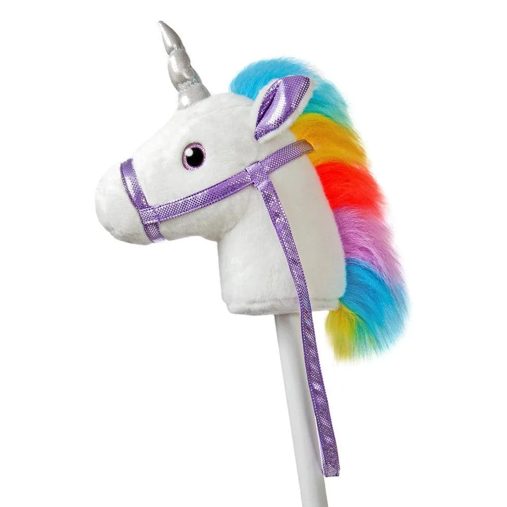 Emotional Connection Domestic Pet AURORA Sparkle Tales Giddy Up Dizzy Unicorn - White
