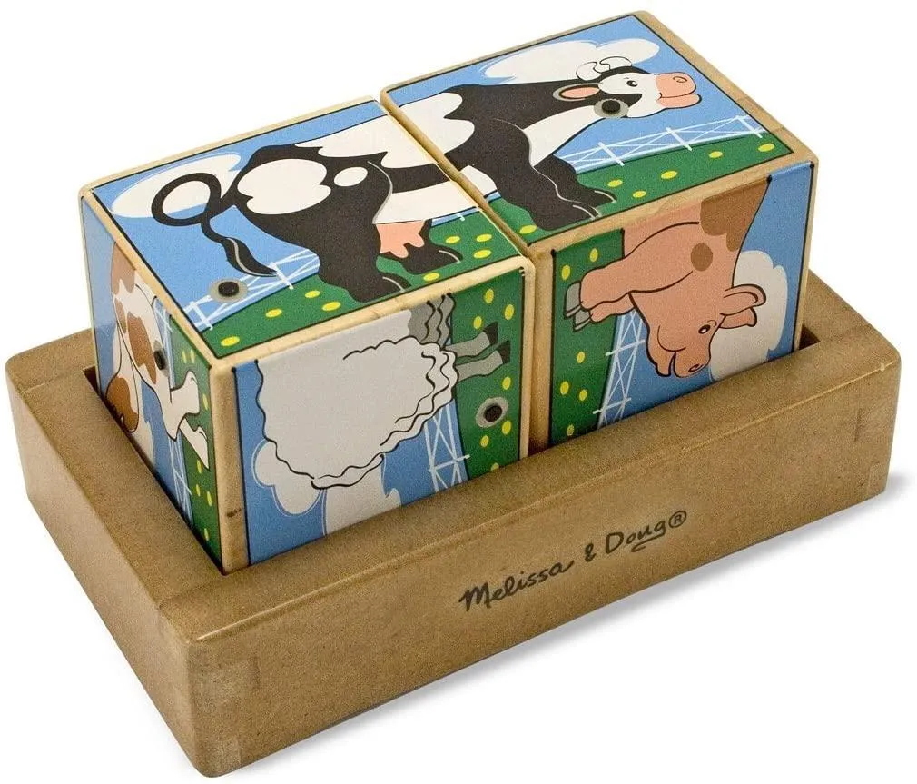 Melissa & Doug 11196 Farm Sound Blocks 6-in-1 Puzzle Amphibian Statue Teen Bedroom