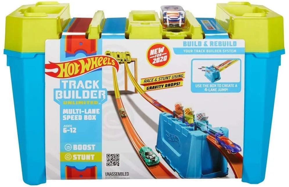 Casual Fan Hot Wheels Track Builder Unlimited Multi-Lane Speed Box