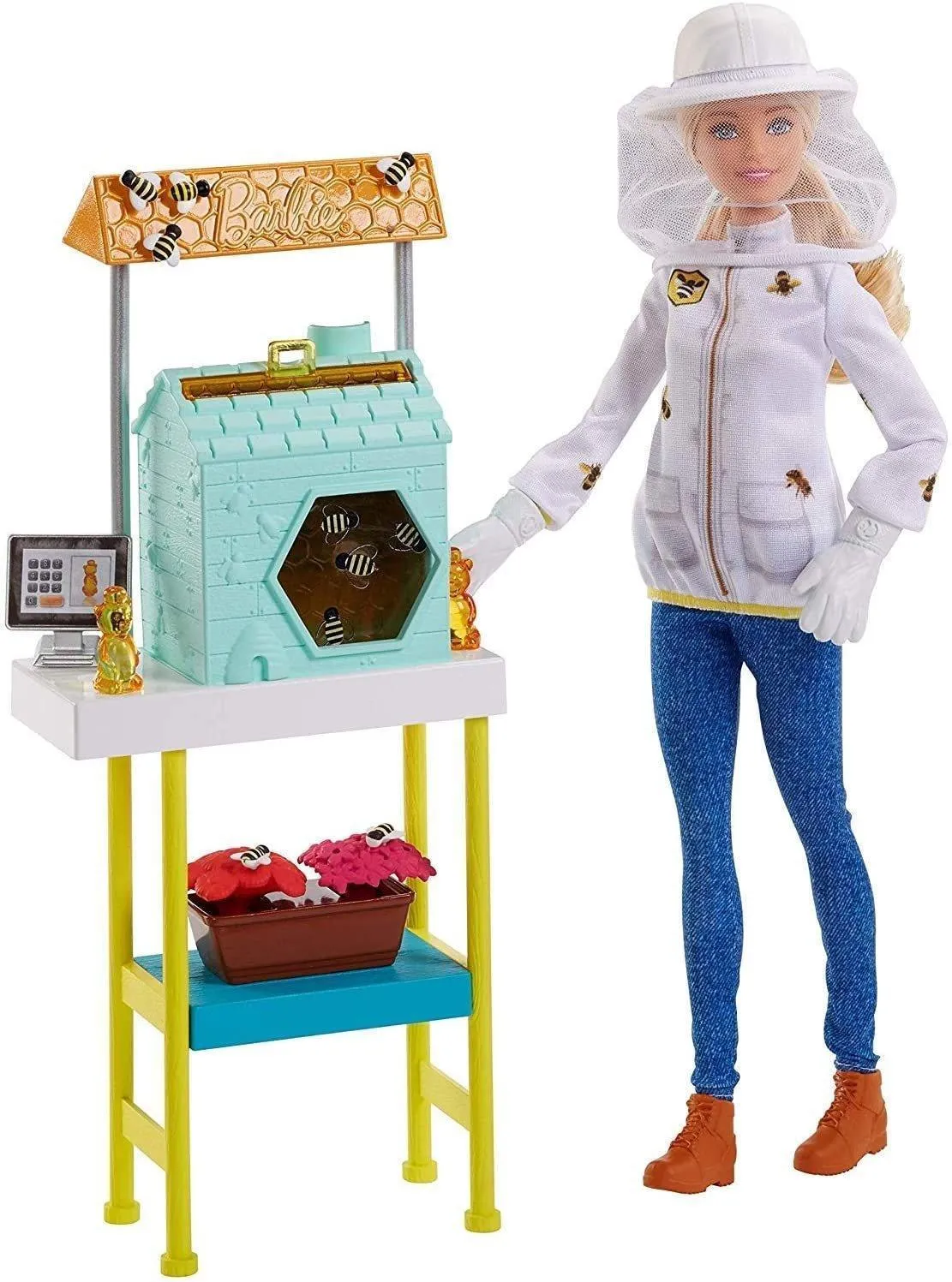 Barbie? Beekeeper Playset FRX32 Blonde Hobby Figure