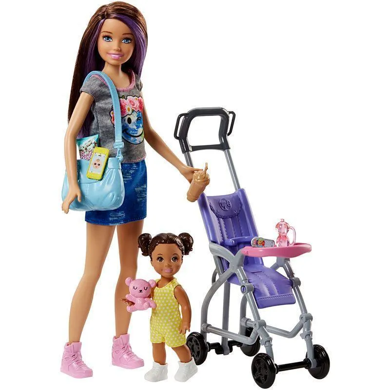 Barbie FJB00 Skipper Babysitter Doll Playset Educational Toy