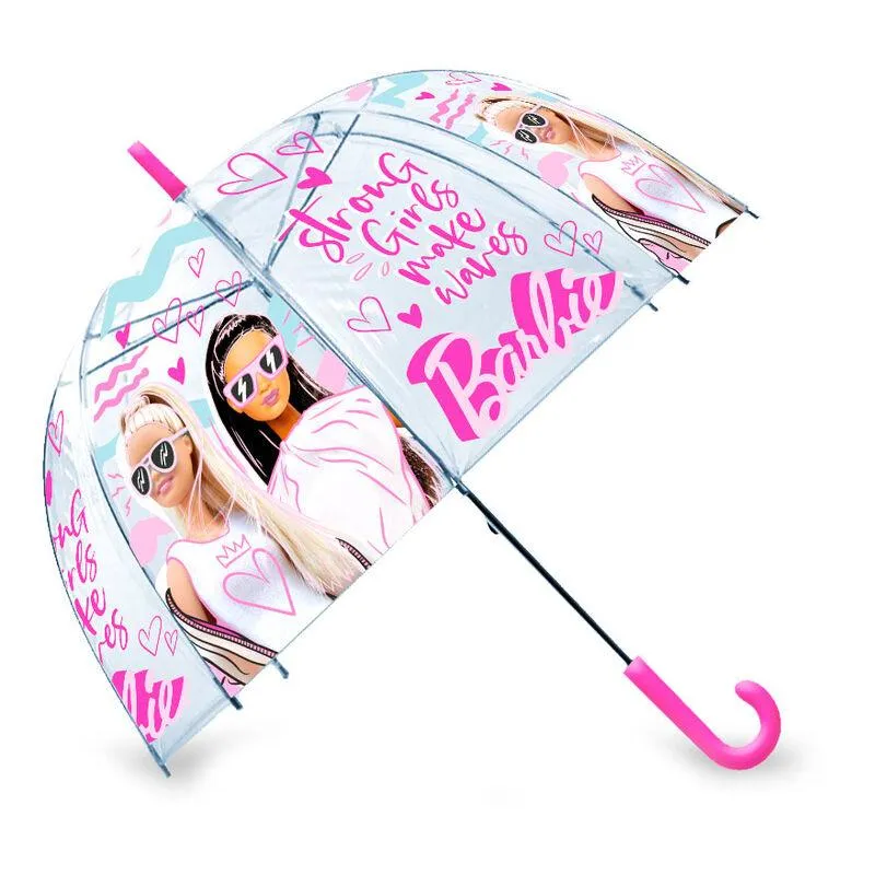 Modern Collectible Barbie Manual Umbrella 46cm