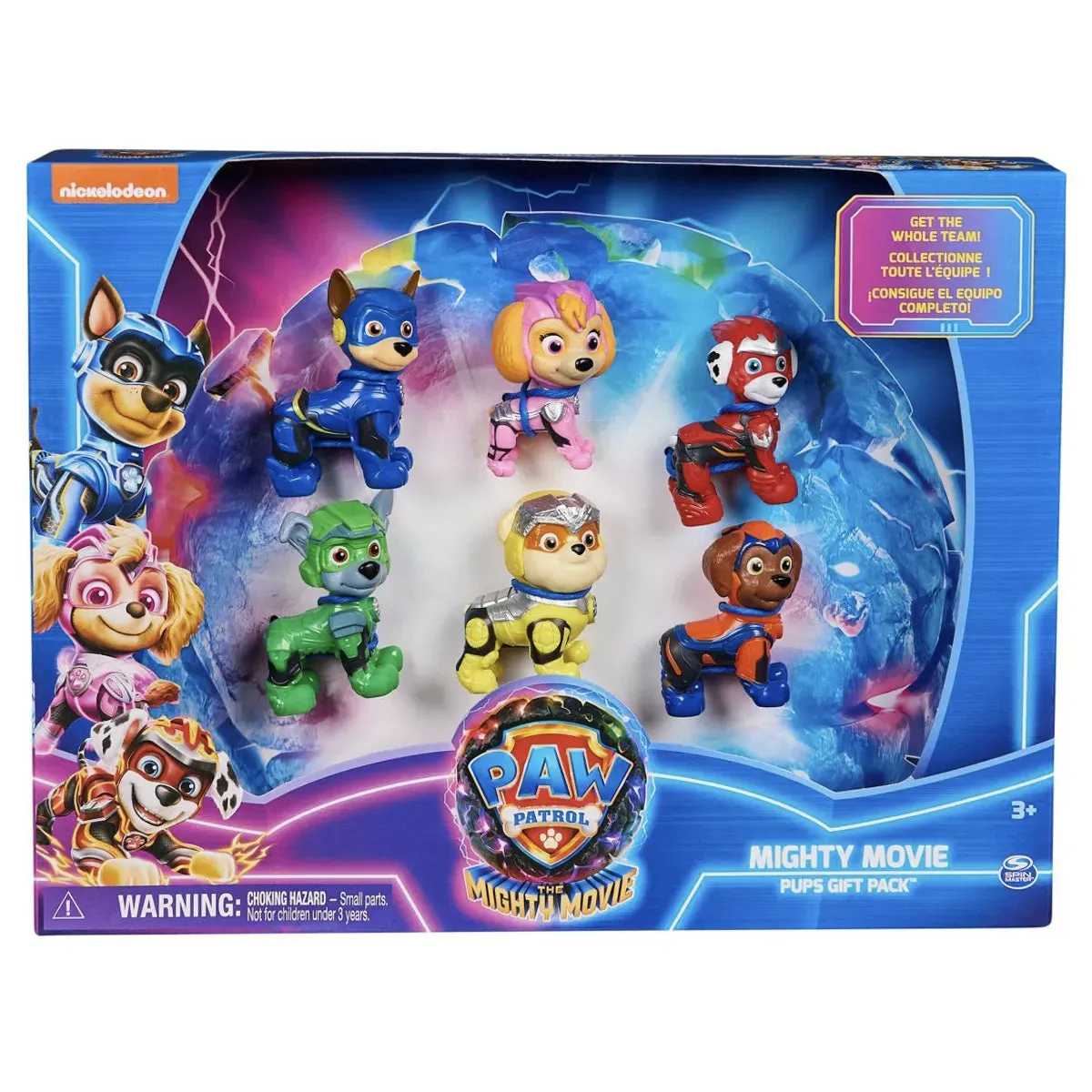 Desert Creature Paw Patrol The Movie Hero Pups 6-Pack Figure Gift Set