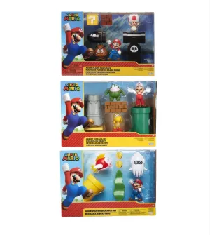 Super Mario Assorted Figure Set Balcony Decoration Robot Statue
