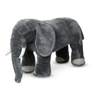 Melissa & Doug Elephant Giant Stuffed Animal Study room