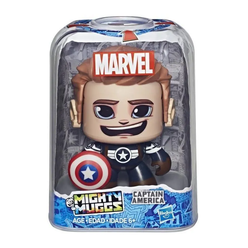 Hasbro Marvel Mighty Muggs Captain America Miniature Replica