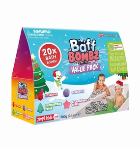 Zimpli Kids Christmas Baff Bombz - 20 Bath Pack Auction Item Gothic style