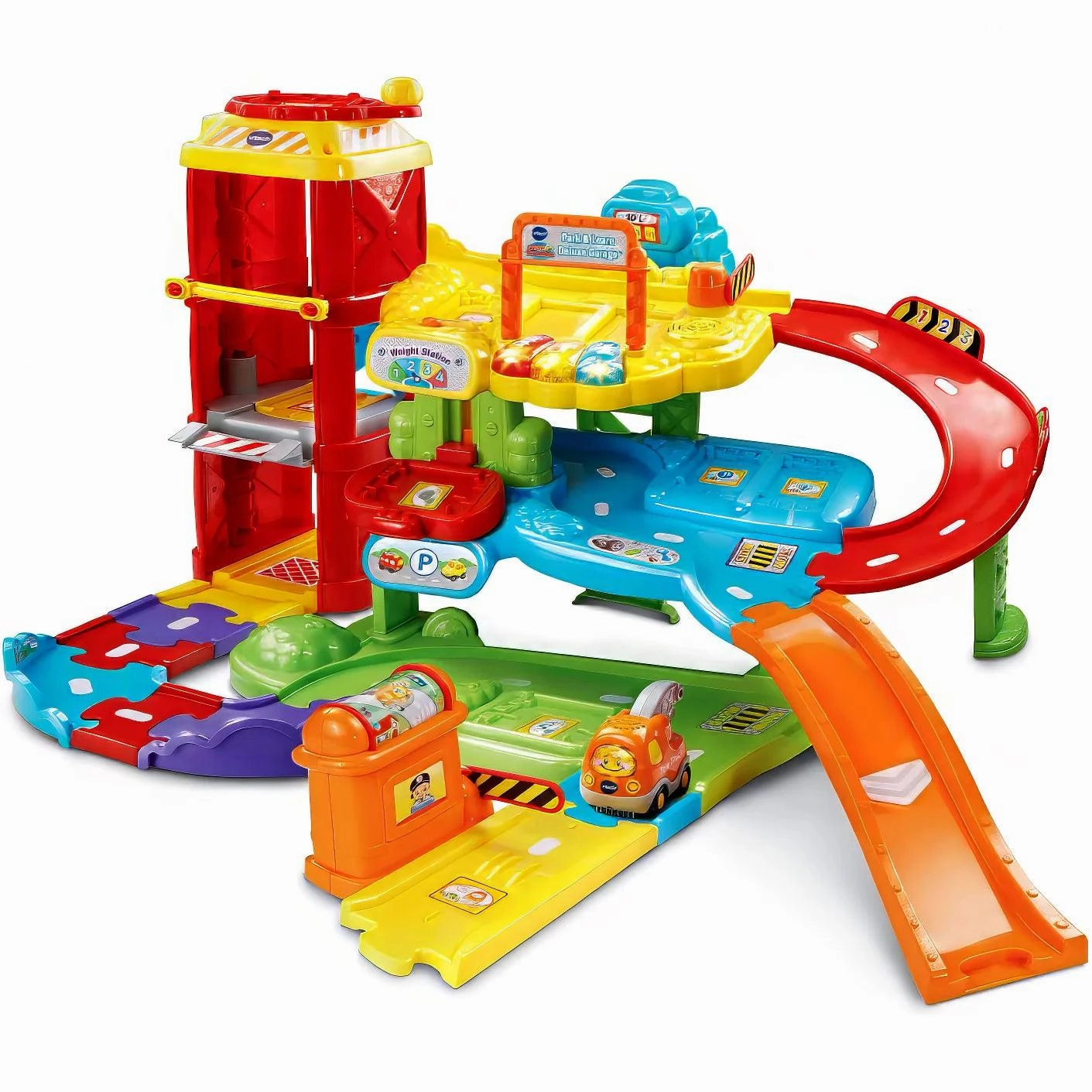 VTech Go! Go! Smart Wheels - Park & Learn Deluxe Garage - Greek Craft Project
