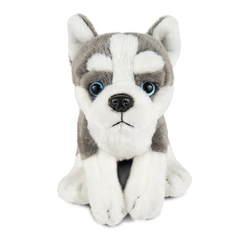 LIVING NATURE Husky Puppy Soft Toy 16cm Crypto Art