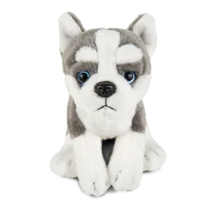 LIVING NATURE Husky Puppy Soft Toy 16cm Crypto Art