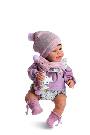 Berjuan 1222 Baby Sweet Pink Doll 50cm Artistic Sculpture Geek Culture