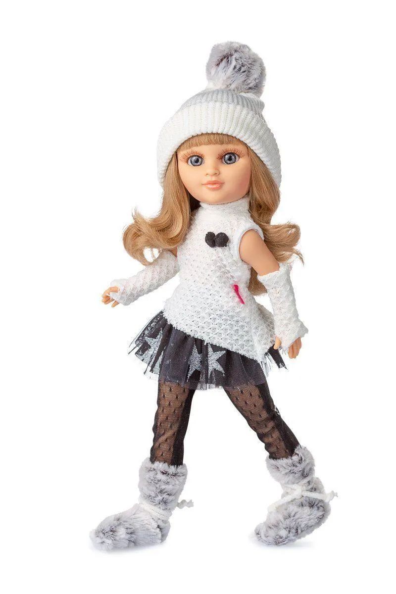 Detailed Hero Forest Animal Berjuan 16007 Doll Sofy Blonde Hair Doll 43cm