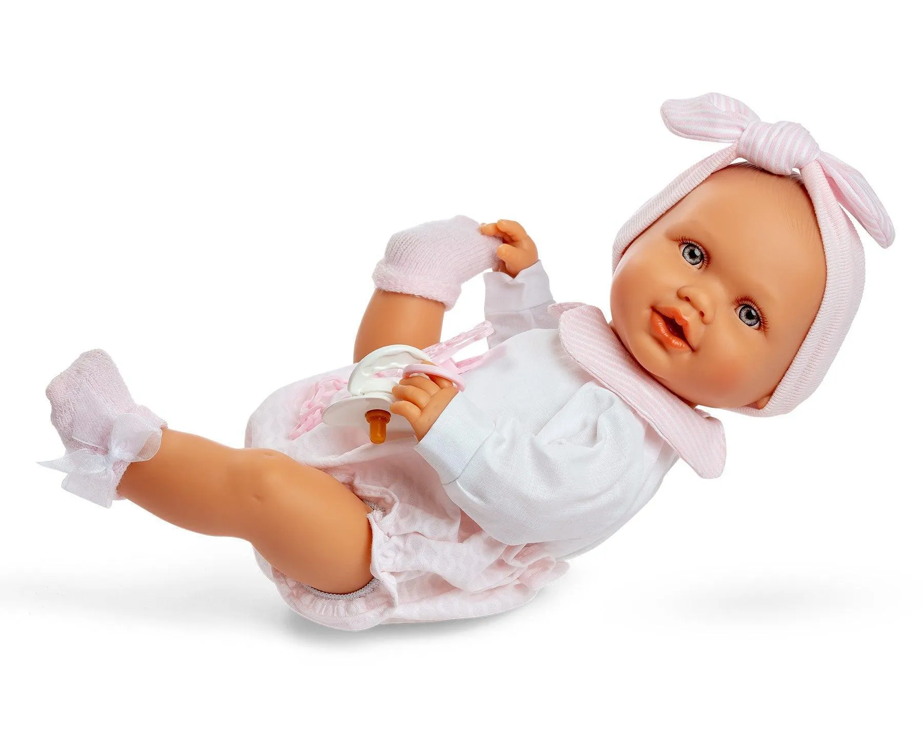 Berjuan 7003 Cry Baby Doll Marianna 38cm - Pink Licensed Product