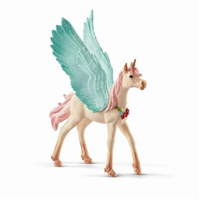 Desert Creature Constant Companion Schleich 70575 Decorated Unicorn Pegasus Foal Figure